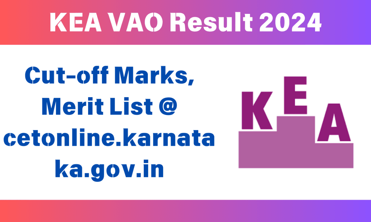 KEA VAO Result 2024