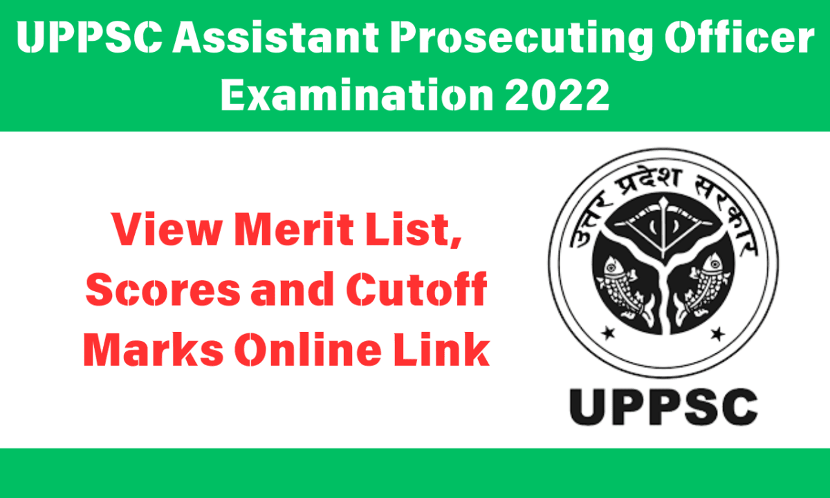 UPPSC Assistant Prosecuting Officer Examination 2022